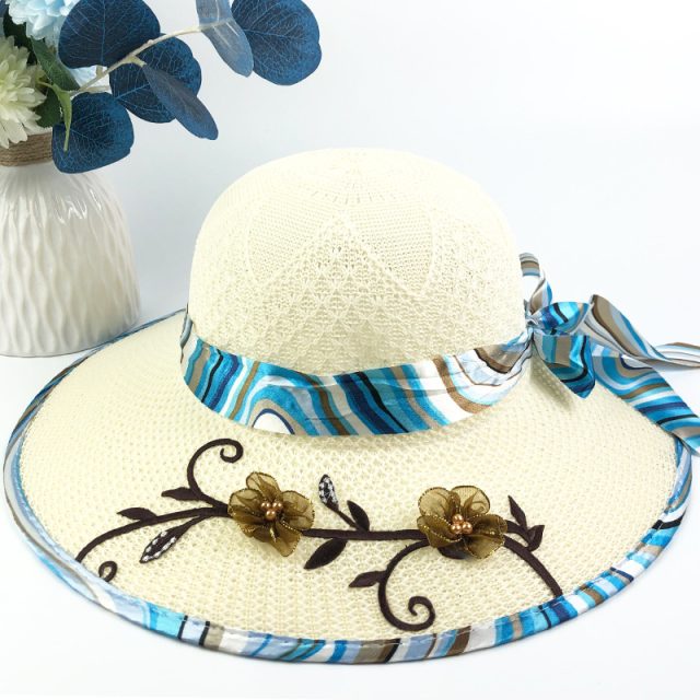 Make a splash with custom beach ready straw hats (5)