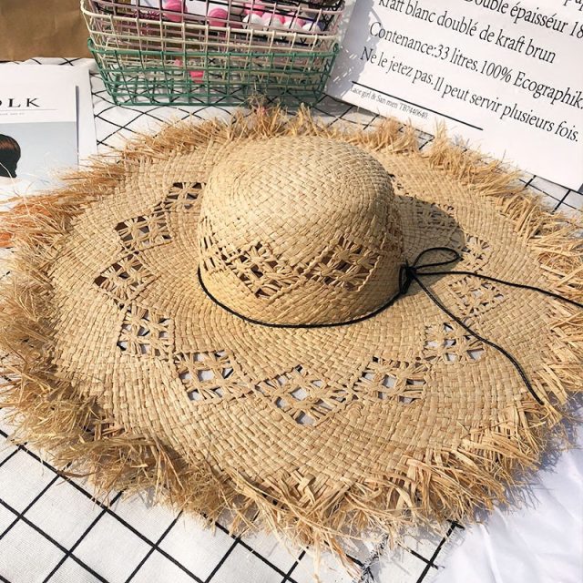 Make waves with custom beach straw hats (1)